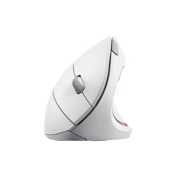 Souris sans fil ergonomique Trust Verto (Blanc) | Ordiland