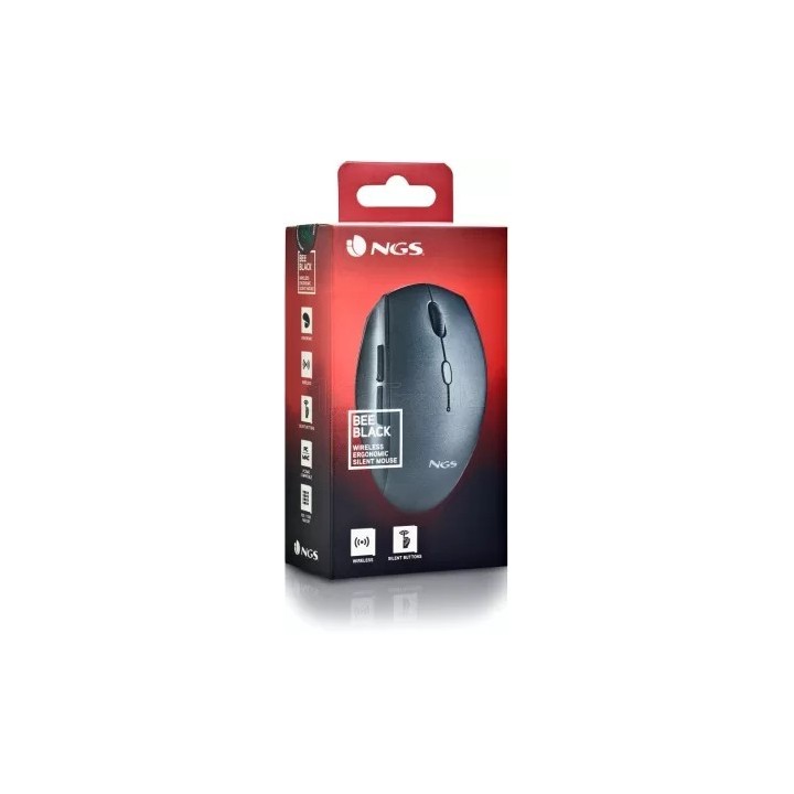 Souris sans fil NGS Bee (Noir) | Ordiland