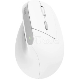 Souris sans fil ergonomique Trust Bayo II (Blanc) | Ordiland