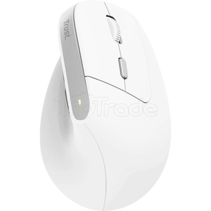 Souris sans fil ergonomique Trust Bayo II (Blanc) | Ordiland