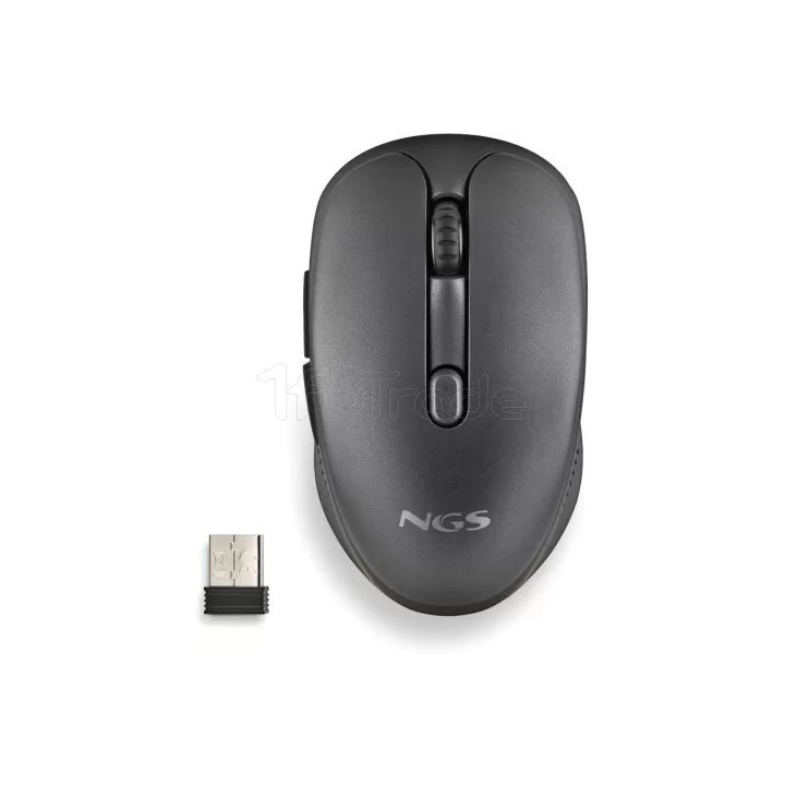 Souris sans fil NGS Evo Rust (Noir) | Ordiland