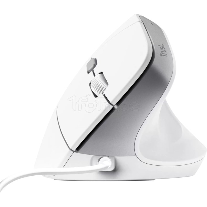 Souris filaire ergonomique Trust Bayo II (Blanc) | Ordiland
