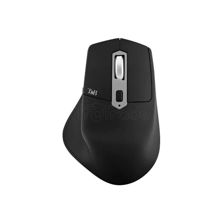 Souris sans fil semi-ergonomique T'nB Dual Connect | Ordiland