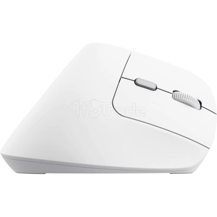 Souris sans fil ergonomique Trust Bayo II (Blanc) | Ordiland