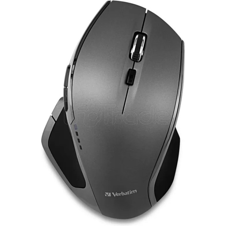 Souris sans fil Verbatim Deluxe (Gris/Noir) | Ordiland
