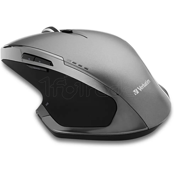 Souris sans fil Verbatim Deluxe (Gris/Noir) | Ordiland