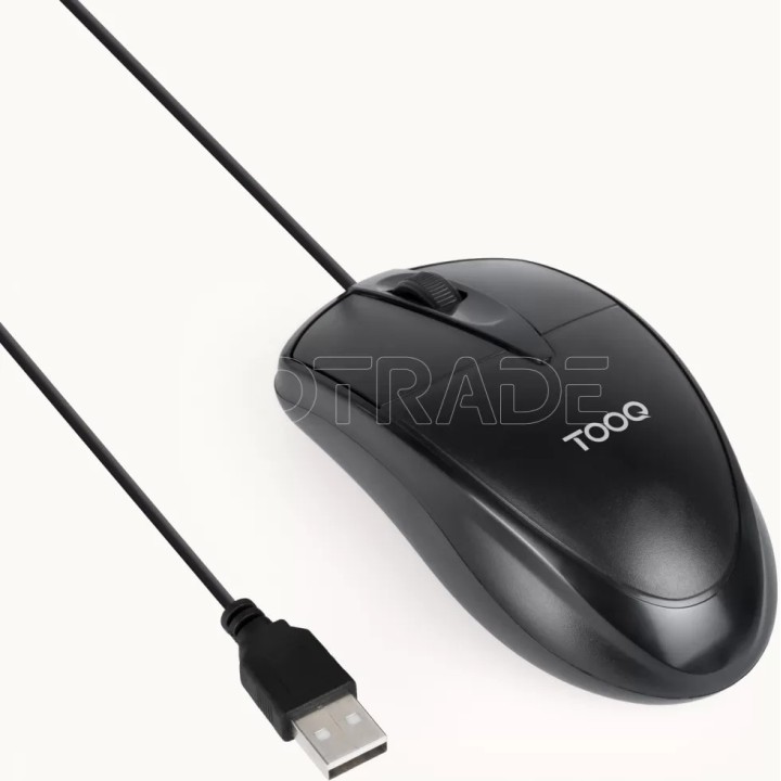Souris filaire TooQ TQM-1001-B (Noir) | Ordiland