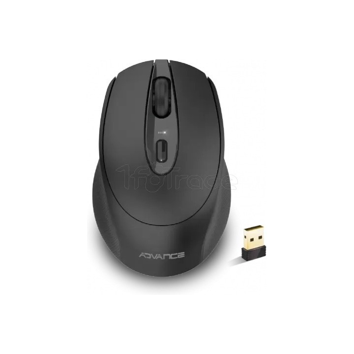 Souris sans fil Advance Feel (Noir) | Ordiland
