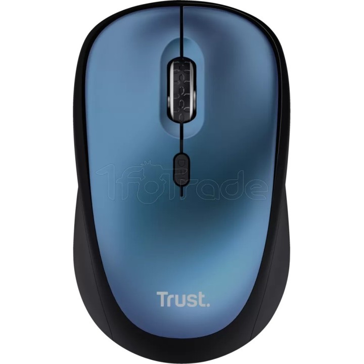Souris sans fil Trust Yvi+ Silent (Bleu) | Ordiland