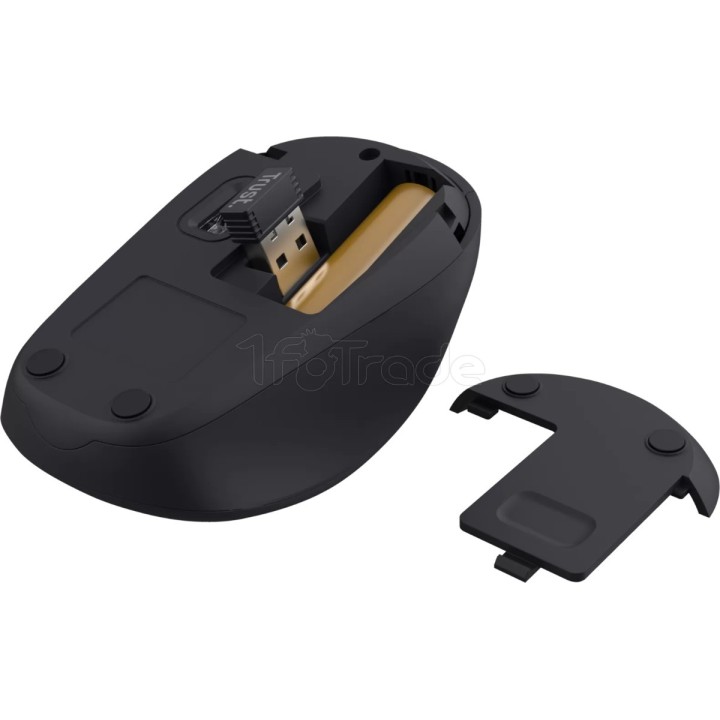 Souris sans fil Trust Yvi+ Silent (Bleu) | Ordiland