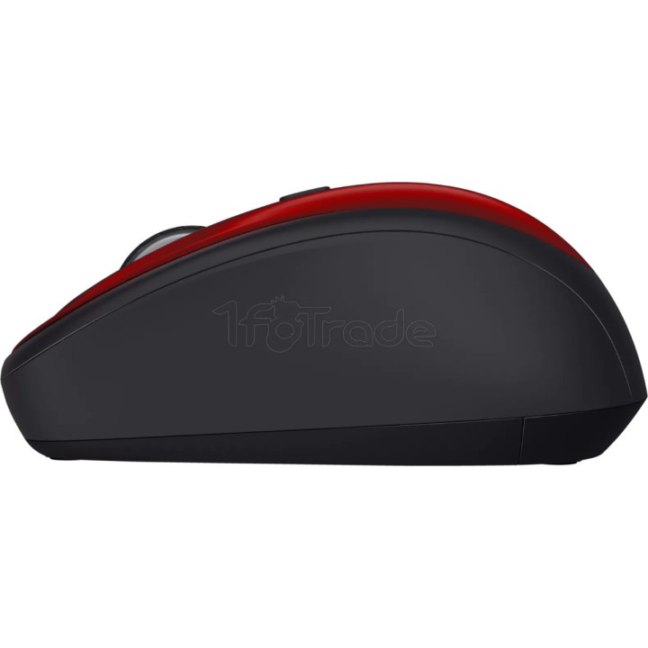 Souris sans fil Trust Yvi+ Silent (Rouge) | Ordiland