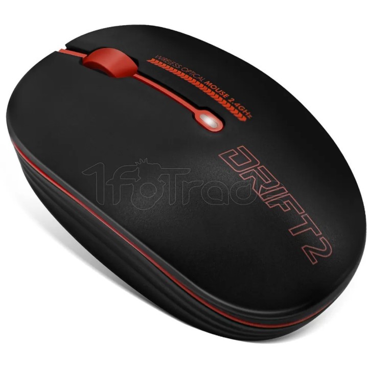 Souris sans fil Advance Drift 2 (Rouge) | Ordiland