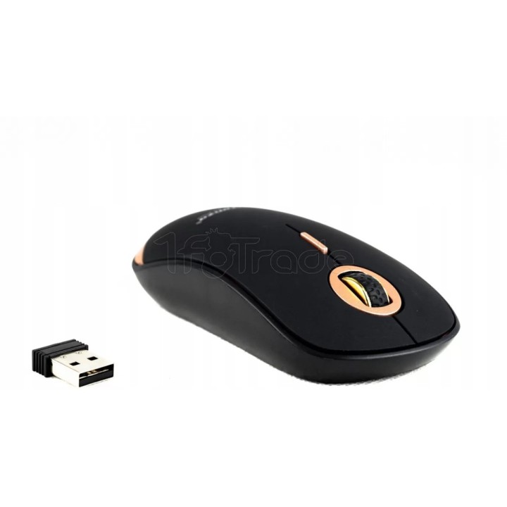 Souris sans fil Esperanza Acrux (Noir/Cuivre) | Ordiland