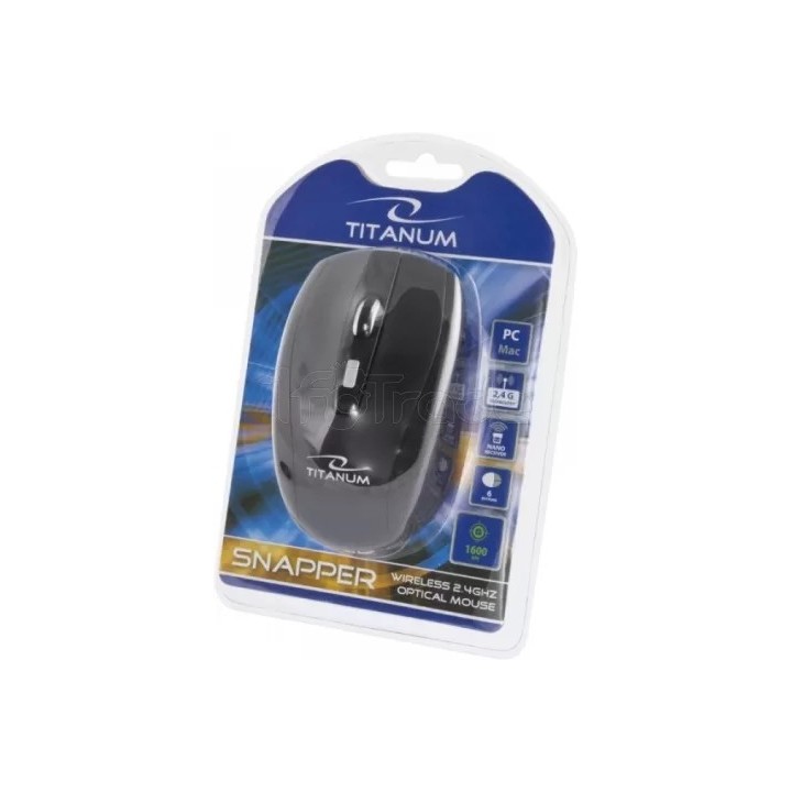 Souris sans fil Esperanza Titanum Snapper TM105K | Ordiland