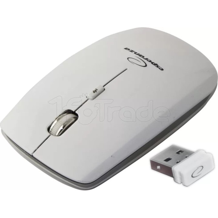 Souris sans fil Esperanza EM120W (Blanc) | Ordiland