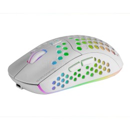 Souris sans fil Gamer Mars Gaming MMW3 RGB (Blanc) | Ordiland