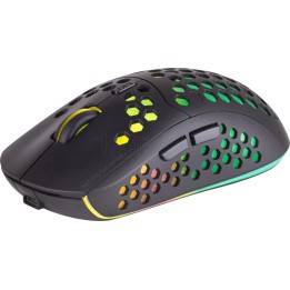 Souris sans fil Gamer Mars Gaming MMW3 RGB (Noir) | Ordiland