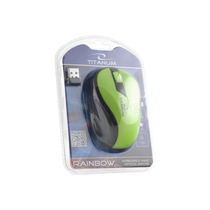 Souris sans fil Esperanza Titanum Raimbow 3D TM114G | Ordiland