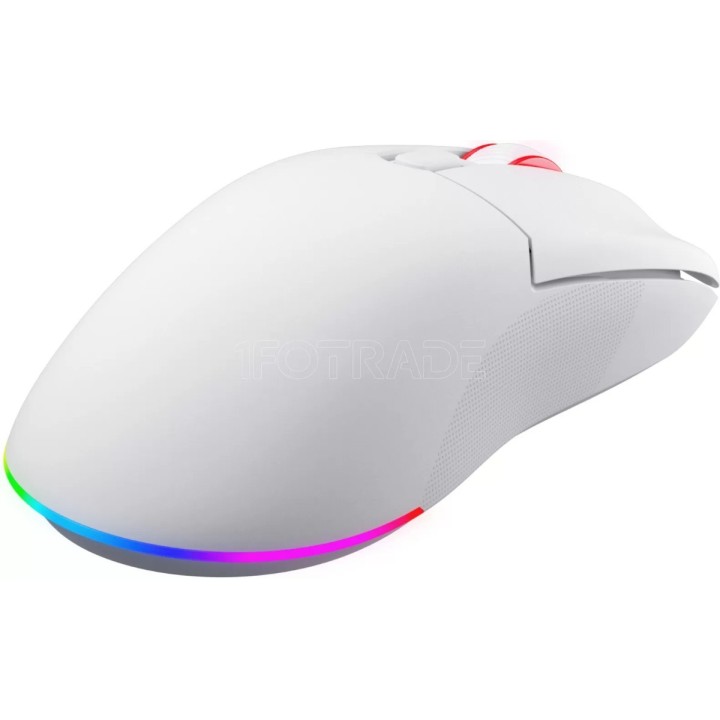 Souris sans fil Gamer Hator Pulsar 4 RGB (Blanc) | Ordiland