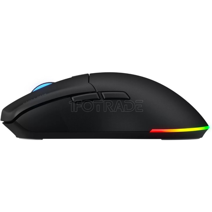 Souris sans fil Gamer Hator Pulsar 4 RGB (Noir) | Ordiland