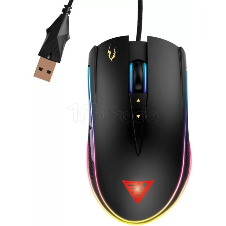 Souris filaire Gamer Gamdias Zeus P2 RGB (Noir) | Ordiland