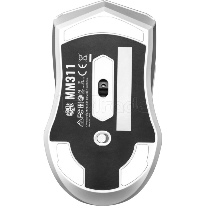 Souris sans fil Gamer Cooler Master MM311 (Blanc) | Ordiland