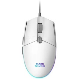 Souris filaire Gamer Mars Gaming MMG RGB (Blanc) | Ordiland