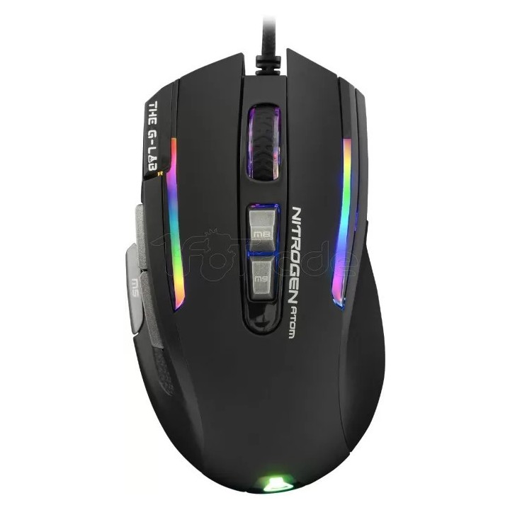 Souris filaire Gamer The G-Lab Kult Nitrogen Atom RGB | Ordiland