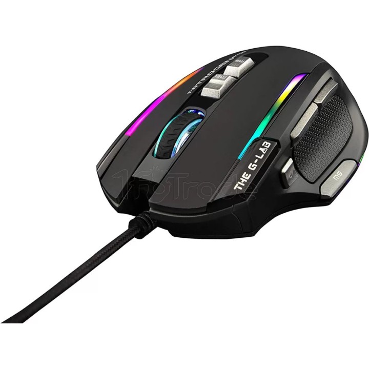 Souris filaire Gamer The G-Lab Kult Nitrogen Atom RGB | Ordiland