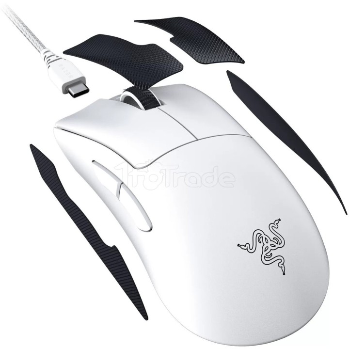Souris sans fil Gamer Razer Deathadder V3 Pro (Blanc) | Ordiland