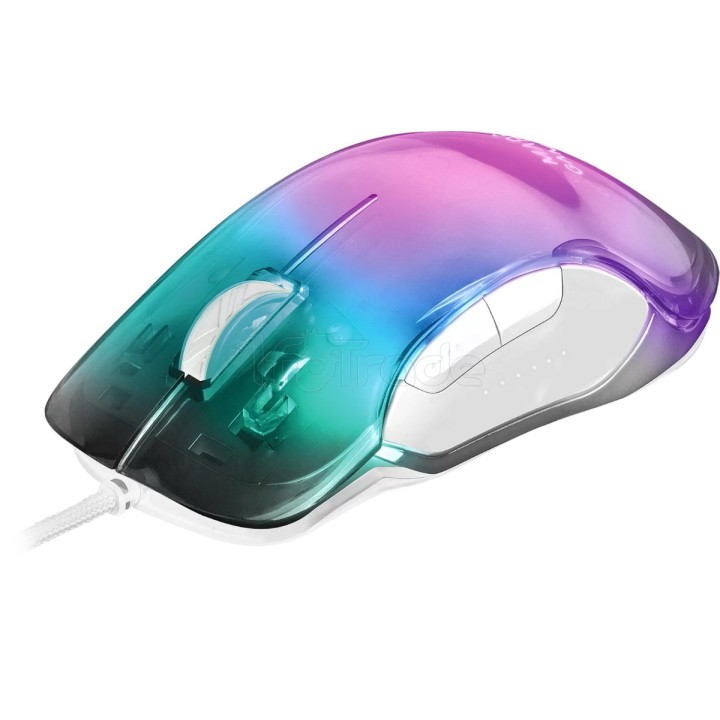 Souris filaire Gamer Mars Gaming MMGlow RGB (Blanc) | Ordiland