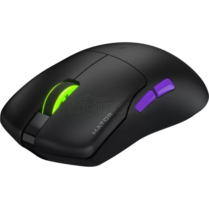 Souris sans fil Gamer Hator Pulsar 3 ULTRA RGB (Noir) | Ordiland
