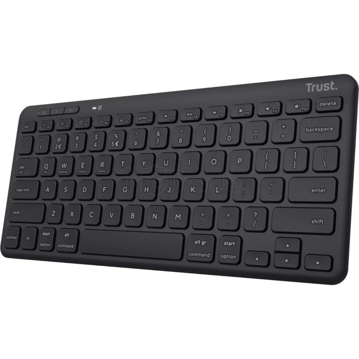 Clavier sans fil Bluetooth Trust Lyra (Noir) | Ordiland