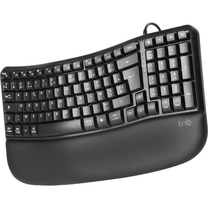Clavier filaire T'nB Ergo (Noir) | Ordiland