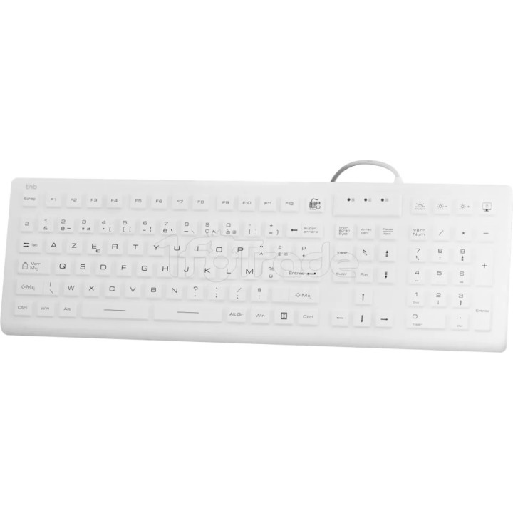 Clavier filaire T'nB Medic (Blanc) | Ordiland