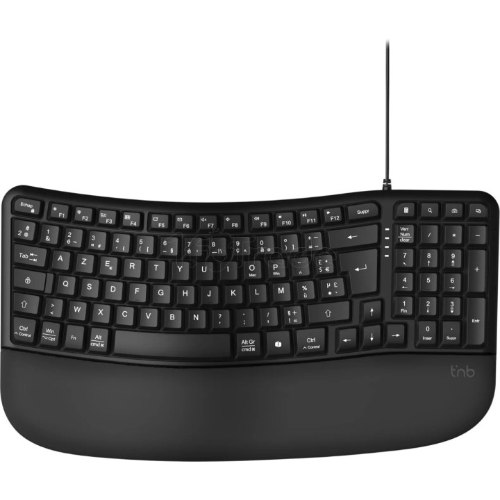 Clavier filaire T'nB Ergo (Noir) | Ordiland