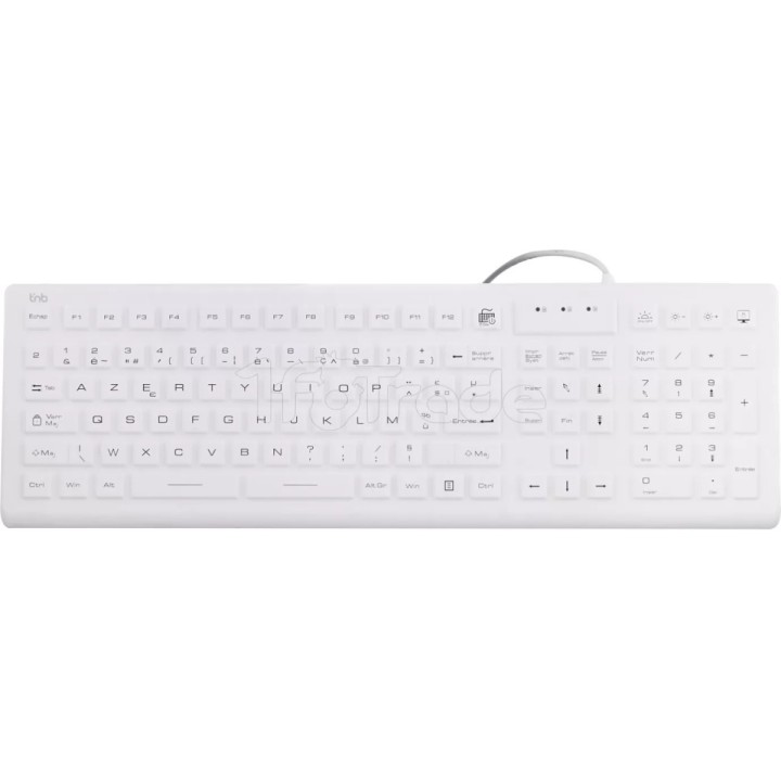 Clavier filaire T'nB Medic (Blanc) | Ordiland