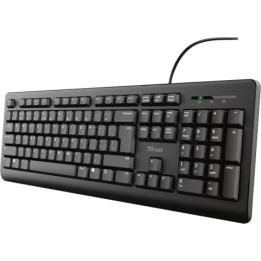 Clavier filaire Trust TK-150 (Noir) | Ordiland