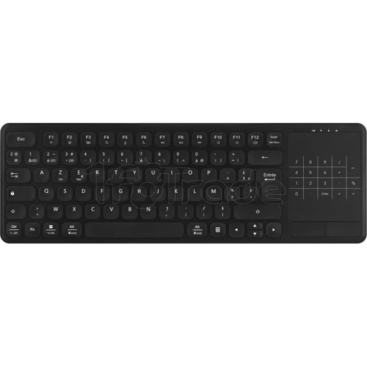 Clavier sans fil T'nB Slim Touch (Noir) | Ordiland
