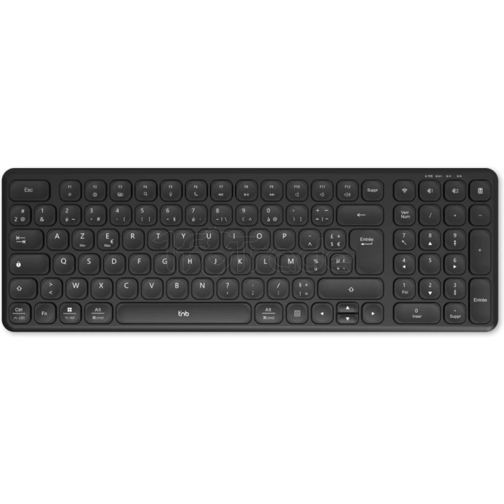 Clavier sans fil T'nB Slim Pro (Noir) | Ordiland