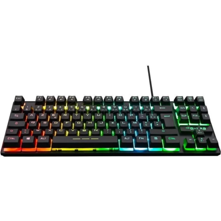 Clavier Gamer The G-Lab Keyz Caesium TKL RGB (Noir) | Ordiland