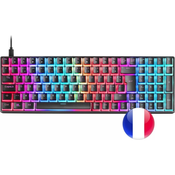 Clavier Gamer mécanique (Outemu Brown Switch) Mars | Ordiland