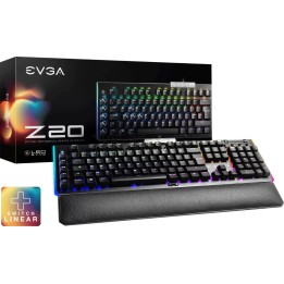 Clavier Gamer mécanique (Light Strike Silver) EVGA | Ordiland