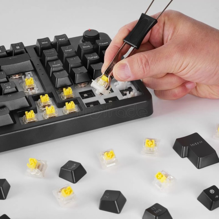 Clavier Gamer mécanique (Yellow Switch) Mars Gaming | Ordiland