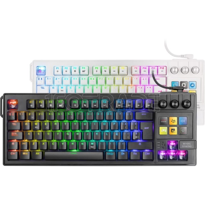 Clavier Gamer mécanique Mars Gaming MKMASTER RGB | Ordiland