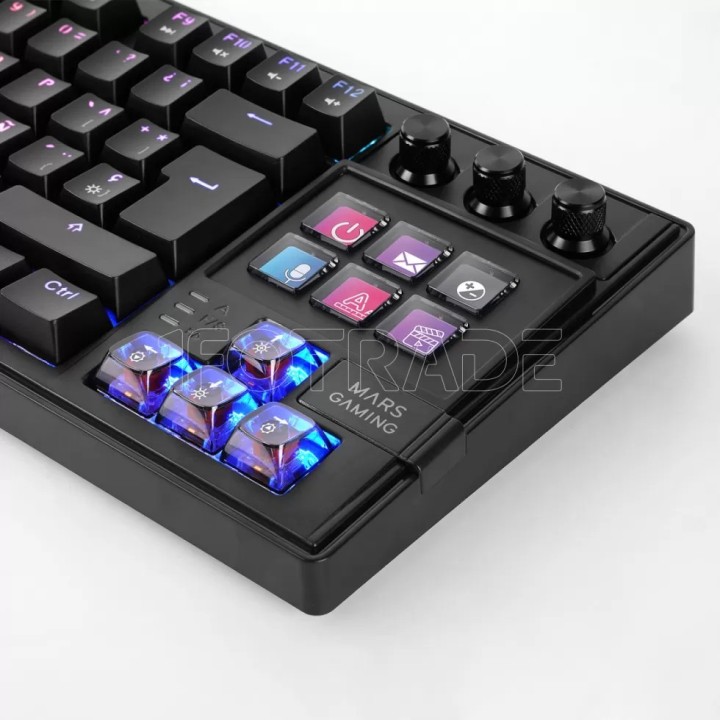 Clavier Gamer mécanique Mars Gaming MKMASTER RGB | Ordiland