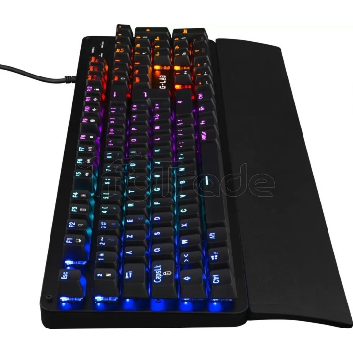 Clavier Gamer The G-Lab Keyz Carbon Ex RGB (Noir) | Ordiland