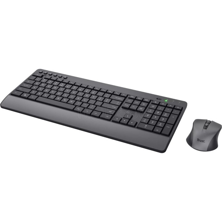 Pack 2en1 (Clavier/Souris) sans fil Trust Trezo (Noir) | Ordiland