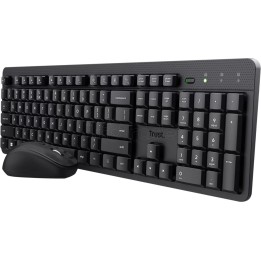 Pack 2en1 (Clavier/Souris) silencieux sans fil Trust | Ordiland