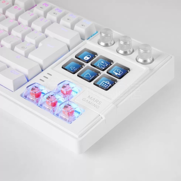 Clavier Gamer mécanique Mars Gaming MKMASTER RGB | Ordiland